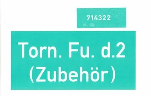 2X STENCIL SET FOR WW2 GERMAN TORN. FU. D.2 (S-E) & (ZUBEHOR) TRANSPORT CASE - Picture 1 of 2