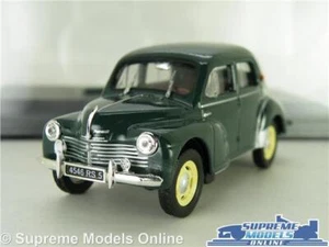 RENAULT 4CV BERLINE MODEL CAR GRAND LUXE TYPE R 1060 1950 GREEN 1:43 ELIGOR K8 - Picture 1 of 4