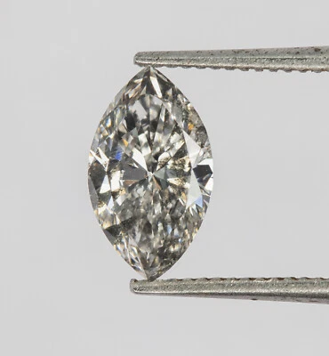 0.50ct Marquise Shape White Lab Grown Diamond, Marquise Briliant Cut Diamond - Image 1 of 4