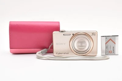 Sony Cyber-shot DSC-WX200 Gold English OK 18.2MP Compact Digital Camera w/case - Image 1 of 4