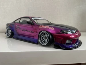 1/10 VERY RARE RC DRIFT YOKOMO YD-2RX-ZX BLACK Top quality CUSTOM chassis SET - Picture 1 of 23