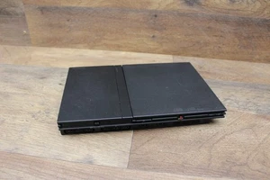 Consola Sony PlayStation 2 Slim Negro Carbón (SCPH-77001) PROBADA FUNCIONANDO SOLAMENTE - Imagen 1 de 8