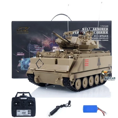 1:16 TD RC Tank M2412-A M113A1 MRV 320°Rotary Barrel Recoil Elevation Infrared - Image 1 of 4