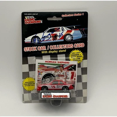 Racing Champions Morgan Shepherd 1989 autografiado fundido a presión Foto 1 de 4