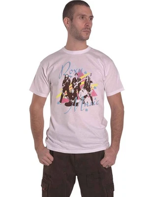 Camiseta Roxy Music Guitarras Banda Logo Nueva Para Hombre Blanca Foto 1 de 3