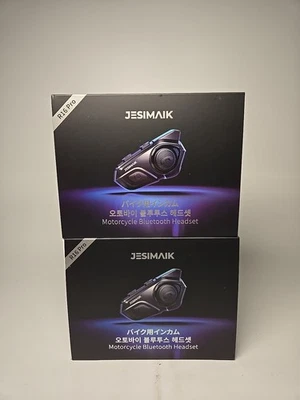 Jesimaik Motorradhelm Bluetooth Intercom R16 Pro - 2er Pack - Bild 1 von 2