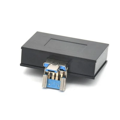 2X(USB-Hub-Adapter-Konverter Stecker auf DoppelladegeräT Dual 2 Port für PC9387 - Bild 1 von 4