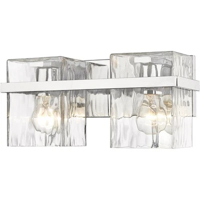 Z-Lite 1938-2V-CH Bennington 2 Light 14.25 inch Chrome Vanity Wall Light - Image 1 of 4
