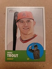 2012 Topps Heritage MIKE TROUT Rookie Card #207