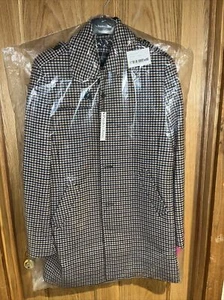 Giacca top/over cappotto a cam Zaffiro M slim fit misto lana look MCM - Foto 1 di 20