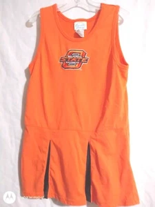 4T Professional sports club OSU sleeveless orange cheerleader dress - Picture 1 of 4