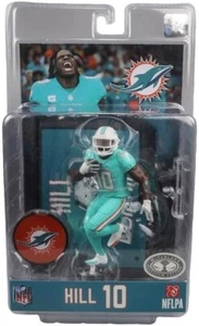 NFL SportsPicks Miami Dolphins Tyreek Hill 7" CHASE Posed Figure McFarlane - Picture 1 of 4
