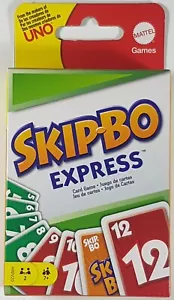Skip-Bo Express Playing Cards From The Makers Of Uno Deck Free Shipping - Picture 1 of 2
