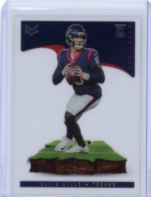 2021 Chronicles Davis Mills Rookie RC Magnitude Acetate- Houston Texans - Image 1 of 2