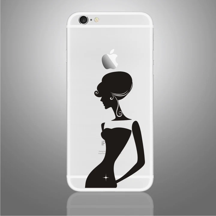 Classy Girl PHONE Vinyl Sticker iPhone X, 6,6Plus,6s,6sPlus, 7,7Plus,8,8Plus - Image 1 of 1