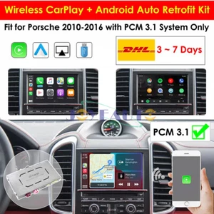 Carplay Android Auto Retrofit Kit Decoder for Porsche PCM 3.1 System Car Upgrade - Picture 1 of 7