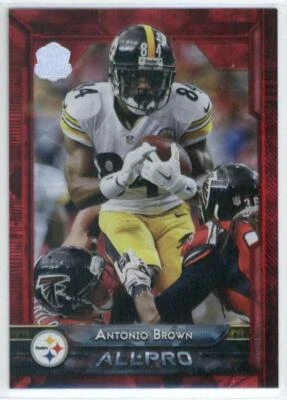 2015 Topps 60th Anniversary #269 Antonio Brown MINT SER/60 Steelers AP ID:43706 - Image 1 of 2