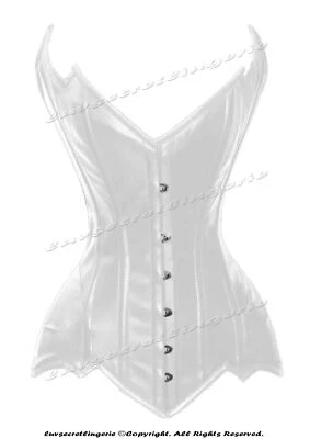 Corsé de entrenamiento de cintura deshuesada doble acero resistente 26 sobre busto #8718-B Foto 1 de 4