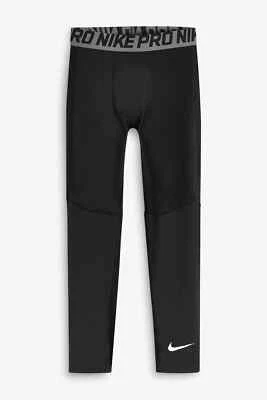 Nike Boys' Pro Dri-Fit Training Tights BV3516-010 Sz XL Tight Fit Compression - Image 1 of 2