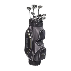 Tour Edge TE-200 Complete Golf Set - MLH Senior Flex Graphite Shafts - Cart Bag - Picture 1 of 6