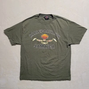 Harley-Davidson Jamaica Graphic Tee XL Live to Ride Skull Motif - Picture 1 of 6