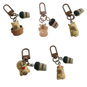 Capybara Enthusiast s Resin Key Pendant Cute Charm Bag Pendant for Women Girls - Picture 1 of 13