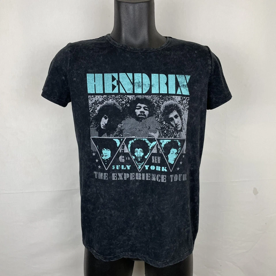 Jimi Hendrix The Experience Tour Karl Ferris Tee T-Shirt Band Shirt size L - Image 1 of 4