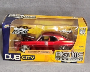 Jada Dub City Big Time Muscle 1969 Chevy Camaro Diecast 1:24 Scale - Picture 1 of 7