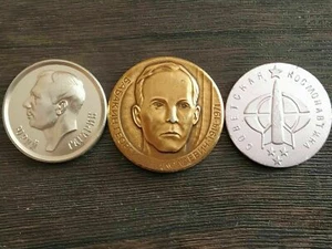 Sowjetisches Abzeichen - schönes Lot - sowjetische Kosmonautik. - Bild 1 von 2