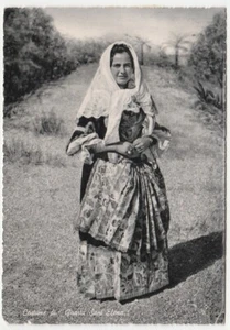 QUARTU SANT'ELENA - CAGLIARI - COSTUME - VIAGG. 1956 -20594- - Bild 1 von 1