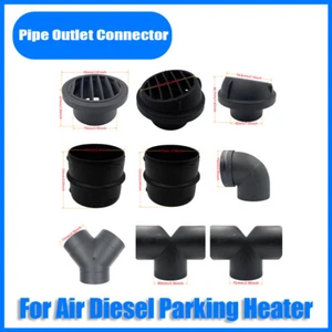 42/60/75mm Air Parking Heater Vent Duct Pipe Outlet Exhaust Joiner Connector @ - Picture 1 of 32
