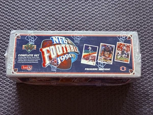 1991 Upper Deck Football Premiere Edition Complete Factory Set Sealed - Bild 1 von 5