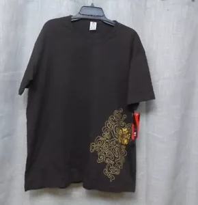 Camiseta de hibisco de surf TYR para hombre, marrón, XXL - Imagen 1 de 7