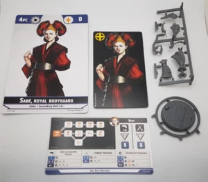 Star Wars Shatterpoint - Sabe Royal Bodyguard *Model & Cards* - Picture 1 of 5