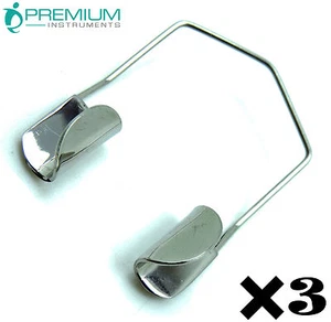 3 Pcs New Barraquer Wire Speculum Solid Blade Ophthalmic Surgical Instruments - Picture 1 of 5