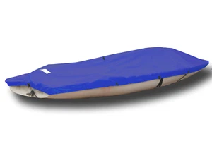 Butterfly Sailboat - Boat Deck Cover - Sunbrella Pacific Blue Top Cover - Imagen 1 de 1