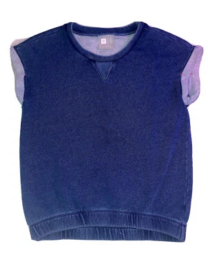 GAP Kids Crew Neck Short Sleeve Blue Pullover Sweatshirt Unisex Size X-Large - Image 1 of 4