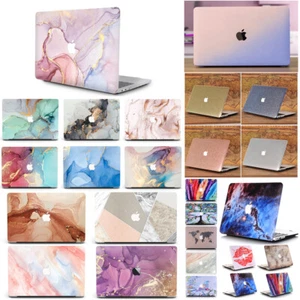 Matte Marbled HardCase Cover for MacBook Air 11" 13" 15" A2337 A2681 A3113 A3114 - Picture 1 of 59