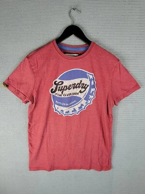 Superdry T-shirt Size large Japan club soda bottle cap reworked vtg faded - Image 1 of 4
