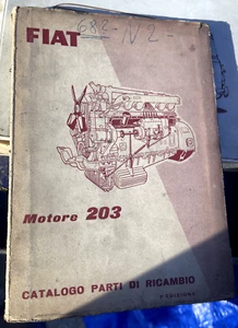 manuale parti di ricambio fiat 682 motore 203 - Imagen 1 de 1