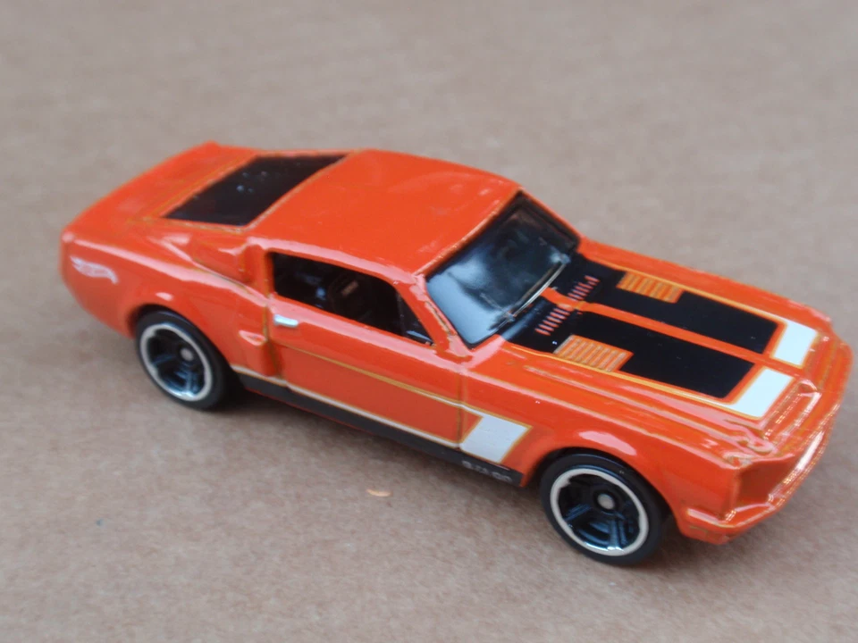 Hot Wheels 68 Shelby GT500 105/250 2016 entonces y ahora suelto naranja Foto 1 de 1