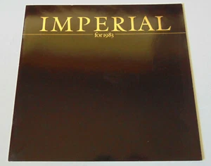 Original 1983 Chrysler Imperial Brochure - Picture 1 of 6