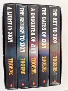The Zion Chronicles Box Set books 1 - 5 by  Thoene trade paperbacks Gates ~GREAT - Picture 1 of 12