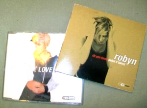 Robyn CD LOT Show Me Love Do You Know (What it Takes) - Picture 1 of 1
