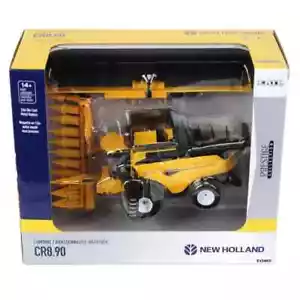 ERTL 1/64 New Holland CR8.90 Combine with 2 Heads Prestige Collection 13992 - Picture 1 of 3