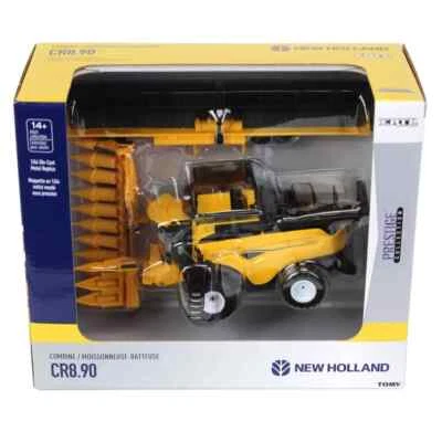 ERTL 1/64 New Holland CR8.90 Combine with 2 Heads Prestige Collection 13992 - Image 1 of 3