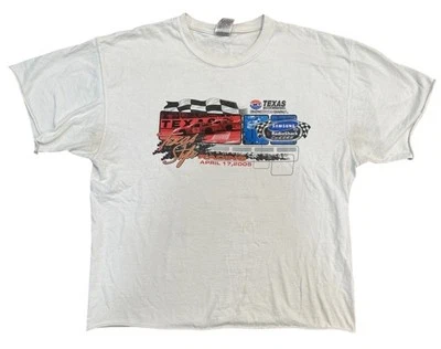 Vintage 2005 Nascar Shirt Texas Motor Speedway Double Sided Size XL Flawed - Image 1 of 4