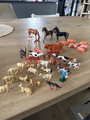 Tiere Kunststoff Spielzeug Bauernhof Zoo Konvolut - Bild 1 von 4