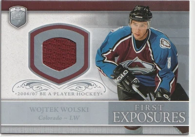 2006-07 UD Be A Player Portraits Wojtek Wolski First Exposures COL Avalanche RC - Image 1 of 2