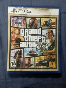 Grand Theft Auto V - Sony PlayStation 5 PS5 Tested Working Free Shipping - Picture 1 of 13
